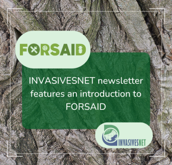 Latest INVASIVESNET newsletter features an introduction to FORSAID