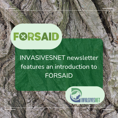 Latest INVASIVESNET newsletter features an introduction to FORSAID