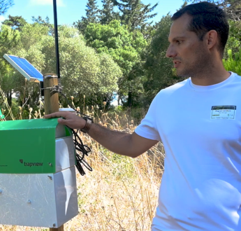 Smart trapping solution for forest moth pests showcased in new FORSAID demonstration