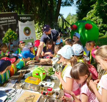 FORSAID brings forest health science to the public in Ljubljana